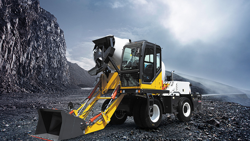 The market penetration rate of new energy self feeding mixer trucks continues to increase